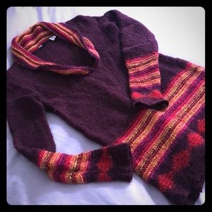 Colorful sweater from Urban Outfitters